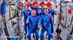 神舟二十号航天员乘组进驻中国空间站